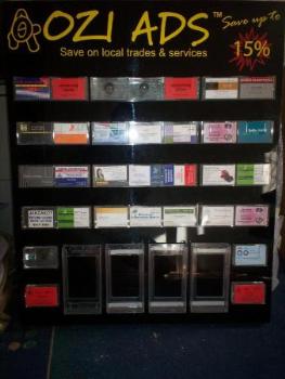 OZI ADS DISPLAY - ESTABLISHED 6 YEARS - OPERATE FROM HOME!