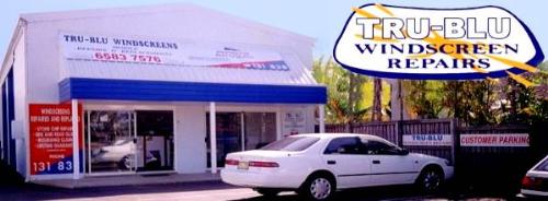 TRU-BLU WINDSCREEN REPAIRS SERVICING ALL AUTOMOTIVE GLASS
