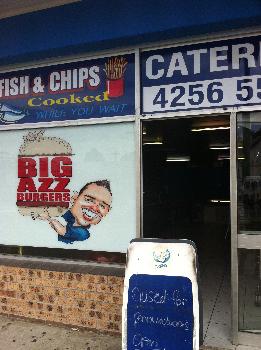 BURGER AND FISH AND CHIP SHOP WITH LOCAL ICONIC REPUTATION!