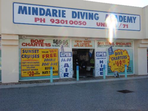 Mindarie Diving Academy - Dive shop and business for lease
