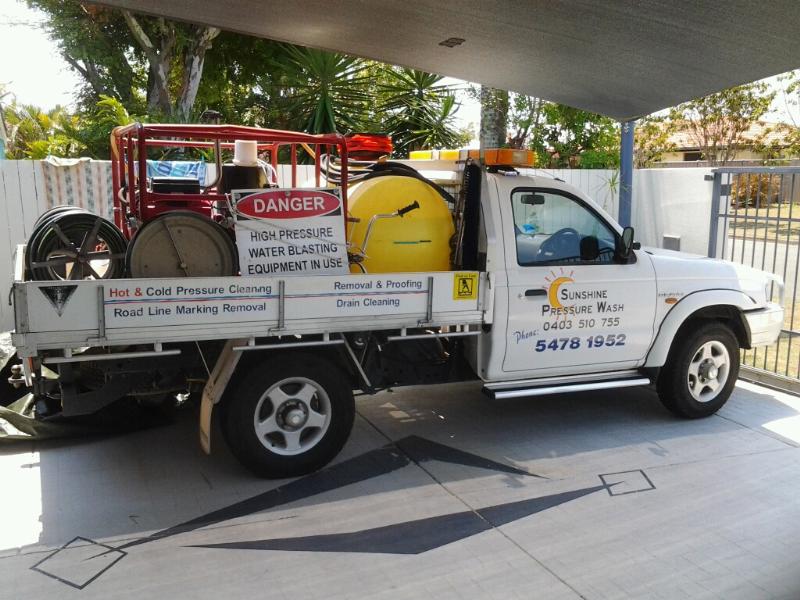 SUNSHINE COAST HIGH PRESSURE WATER BLASTING