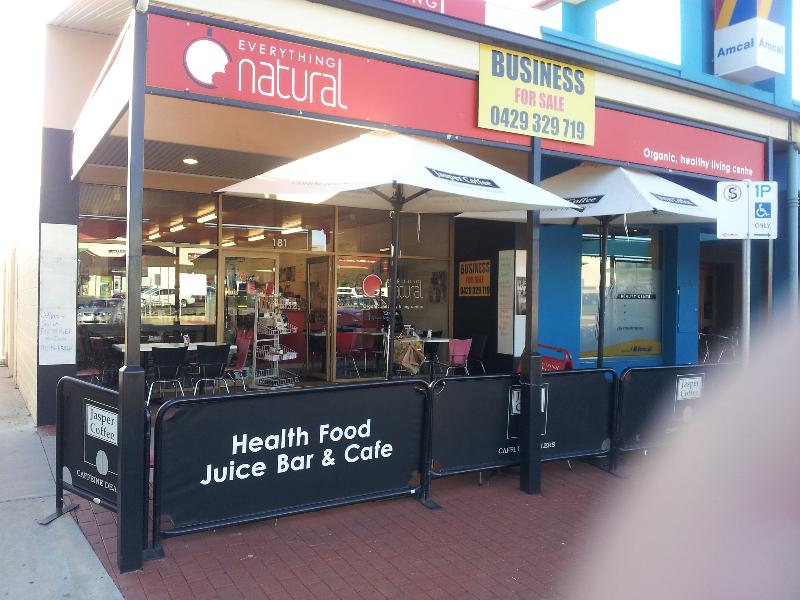Health Food and Cafe for SALE