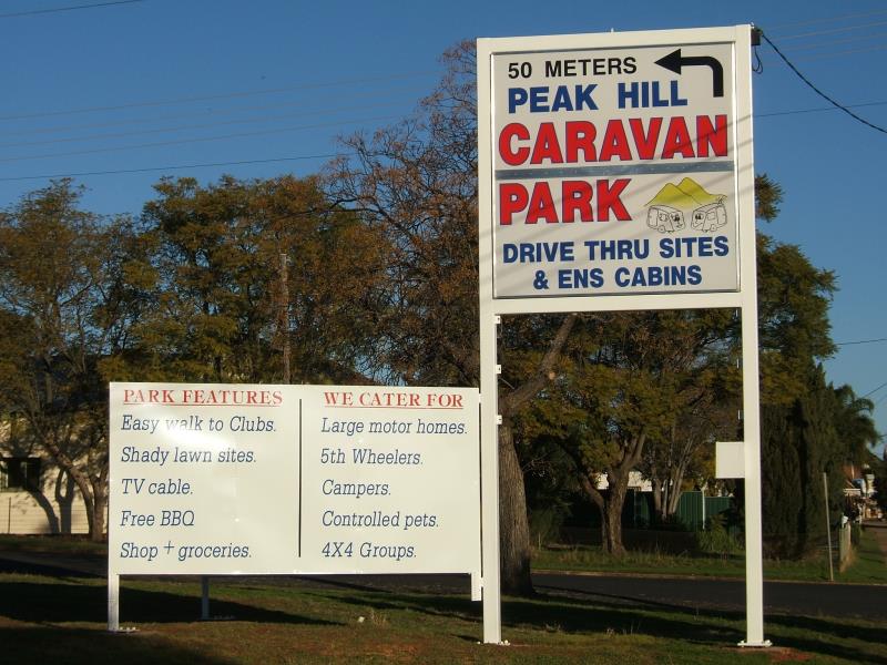 PEAK HILL CARAVAN PARK - SELLING BUSINESS WITH FREEHOLD