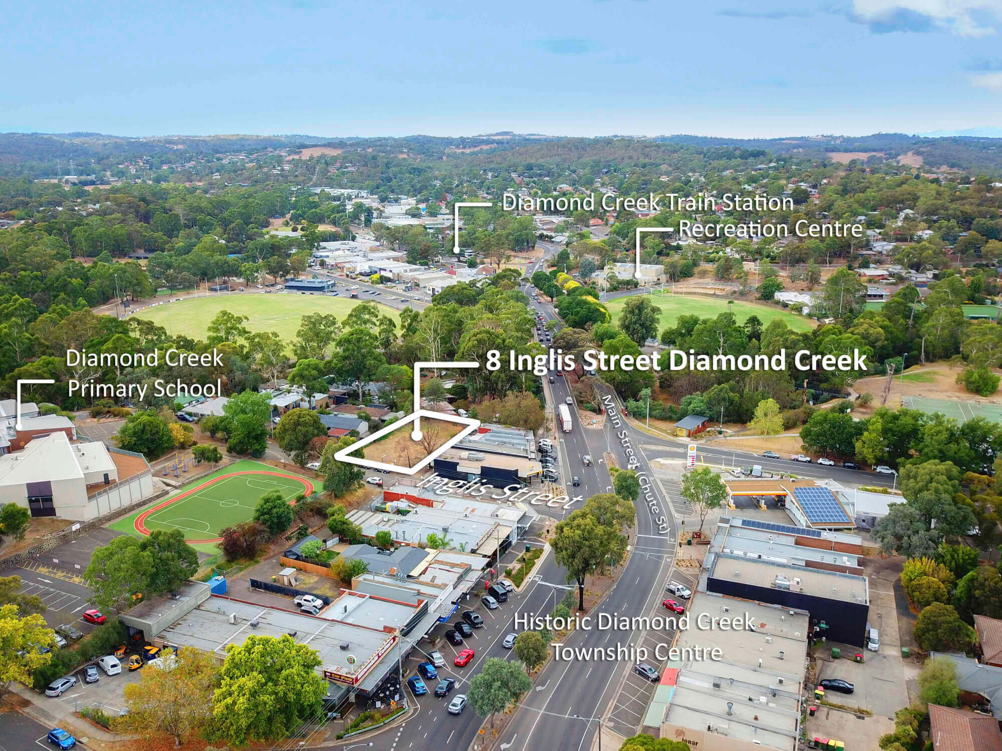 EXCELLENT ACTIVITY CENTRE (SCHEDULE 2). RARE VACANT DEVELOPMENT SITE