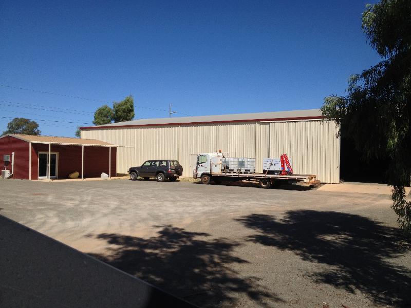 Industrial Shed on busy thoroughfare