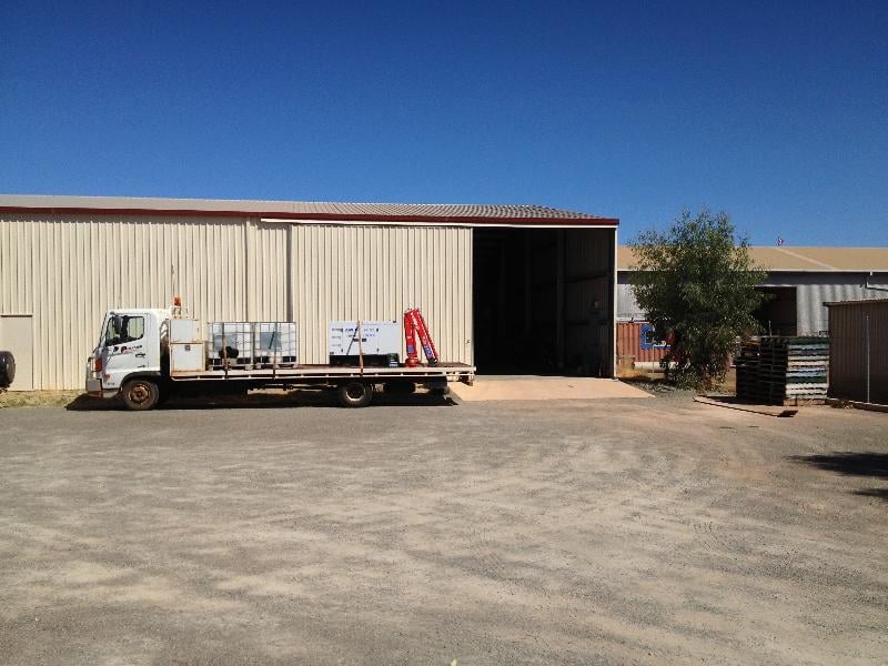 Industrial Shed on busy thoroughfare