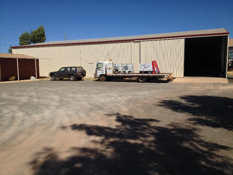 Industrial Shed on busy thoroughfare