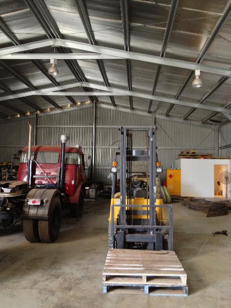 Industrial Shed on busy thoroughfare