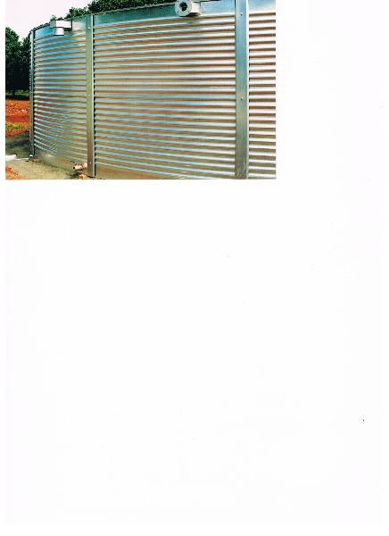AQUALINE - MANUFACTURE & INSTALLATION - MODULAR GALVANISED STEEL TANKS