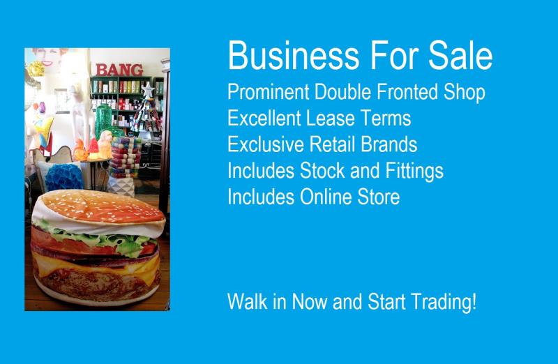 Bang! Gift Store in Prime Location. Excellent Value for Money
