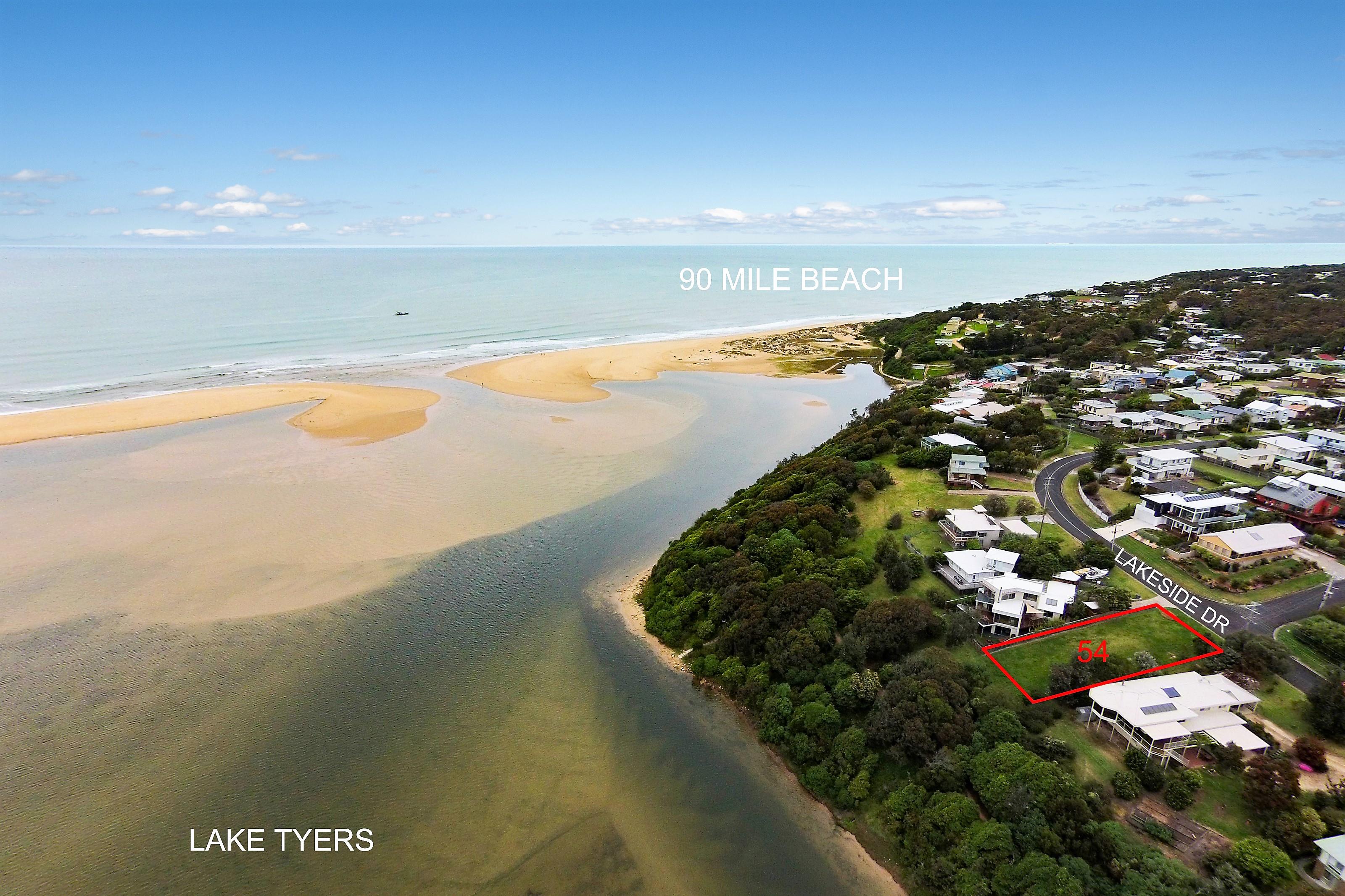 54 Lakeside Drive Lake Tyers Beach VIC 3909 Land for Sold