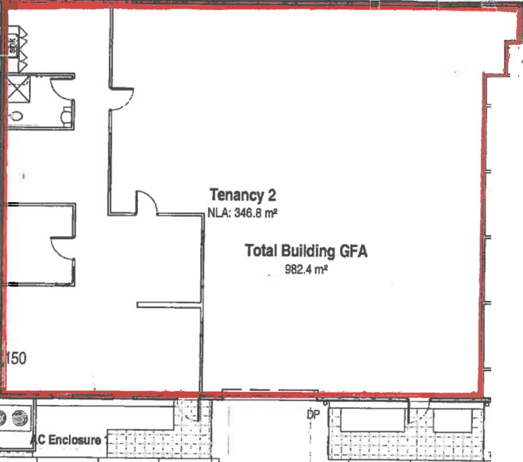 Quality 350m2 shed with 100m2 office - BREAK LEASE - MULTI-PURPOSE USE