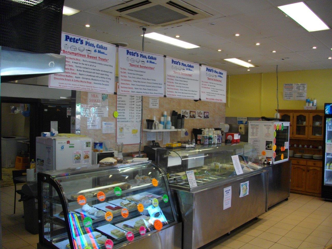Bakery and Cafe in a very busy country town.