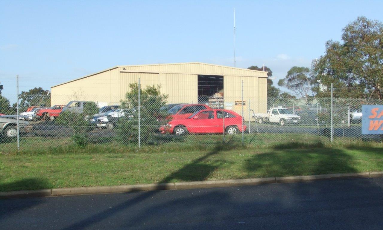 Motor car wreckers, business and freehold in prime location.