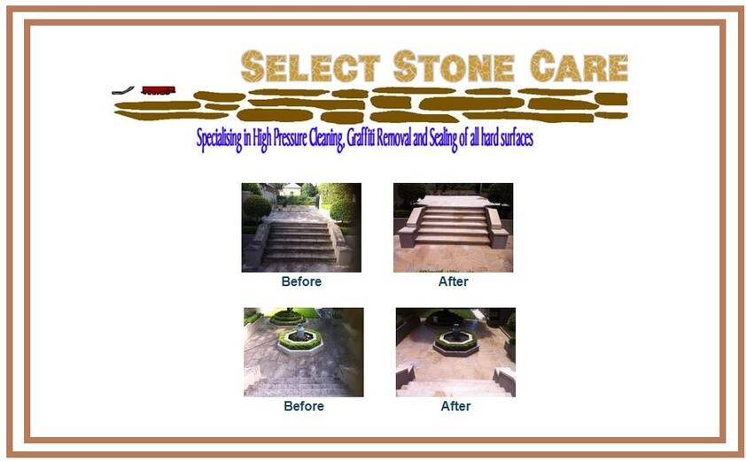 SELECT STONE CARE (HIGH PRESSURE CLEANING AND SEALING SPECIALISTS)