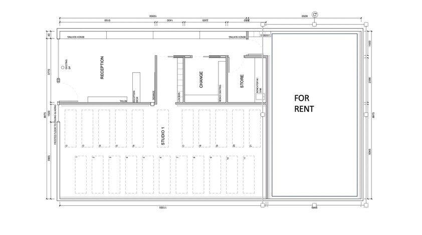STUDIO FOR SALE floor plan