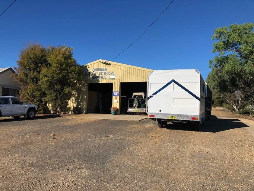 HIGHWAY FRONTAGE, RURAL AREA, ONLY AUTO ELECTRICIAN IN TOWN.