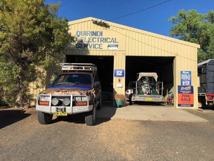 HIGHWAY FRONTAGE, RURAL AREA, ONLY AUTO ELECTRICIAN IN TOWN.