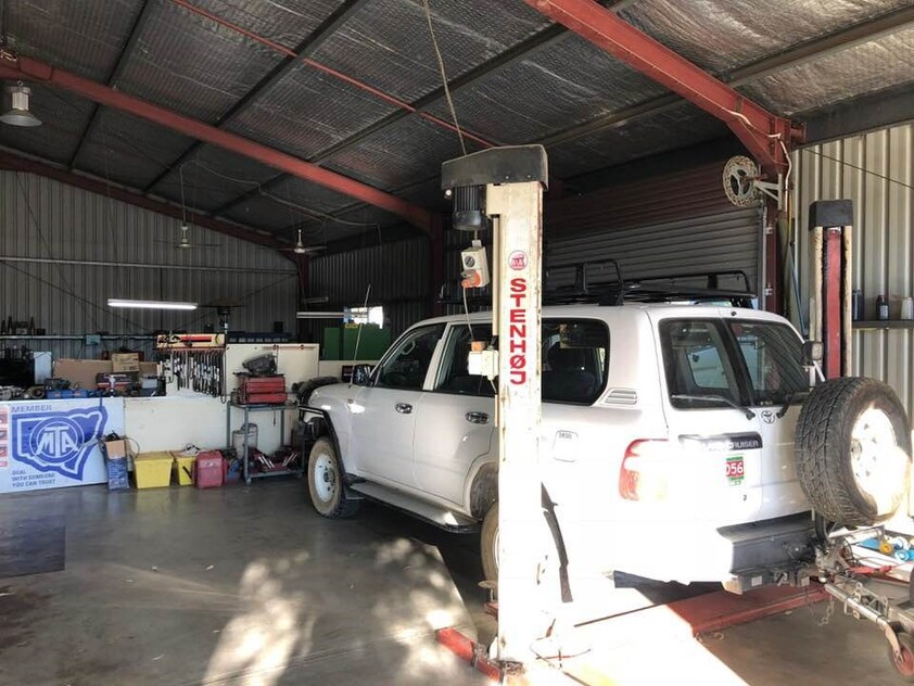 HIGHWAY FRONTAGE, RURAL AREA, ONLY AUTO ELECTRICIAN IN TOWN.