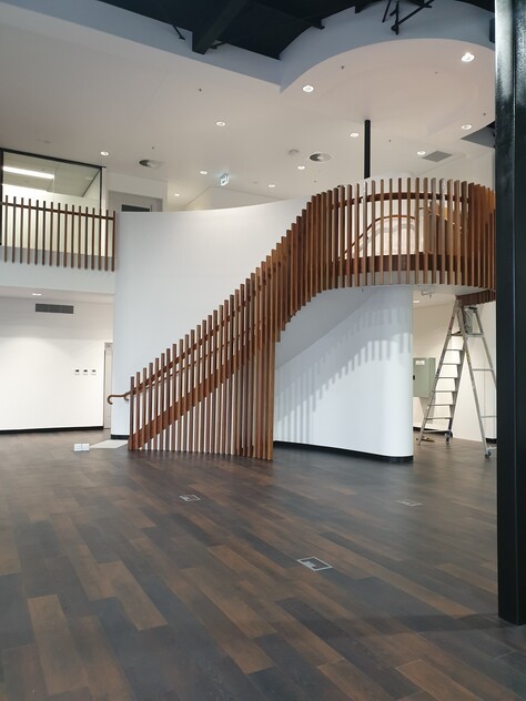 Timber Staircase Factory pre - cuting and flat packing for over 32 years