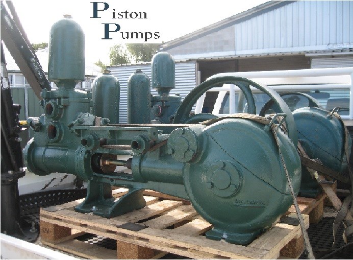 Piston Pumps, Spare Parts and Accessories - Selling for Stock Price Only!
