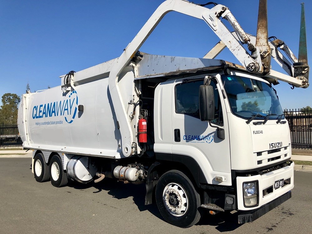 Waste/cardboard contract with truck for sale