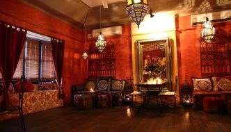 Gorgeous, Morrocon inspired Bar & Function lounge for sale.