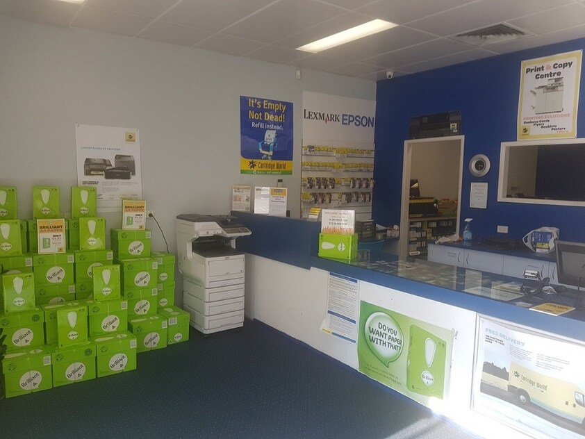 CARTRIDGE WORLD IPSWICH – ONE OF THE LARGEST TERRITORIES FOR THIS FRANCHISE