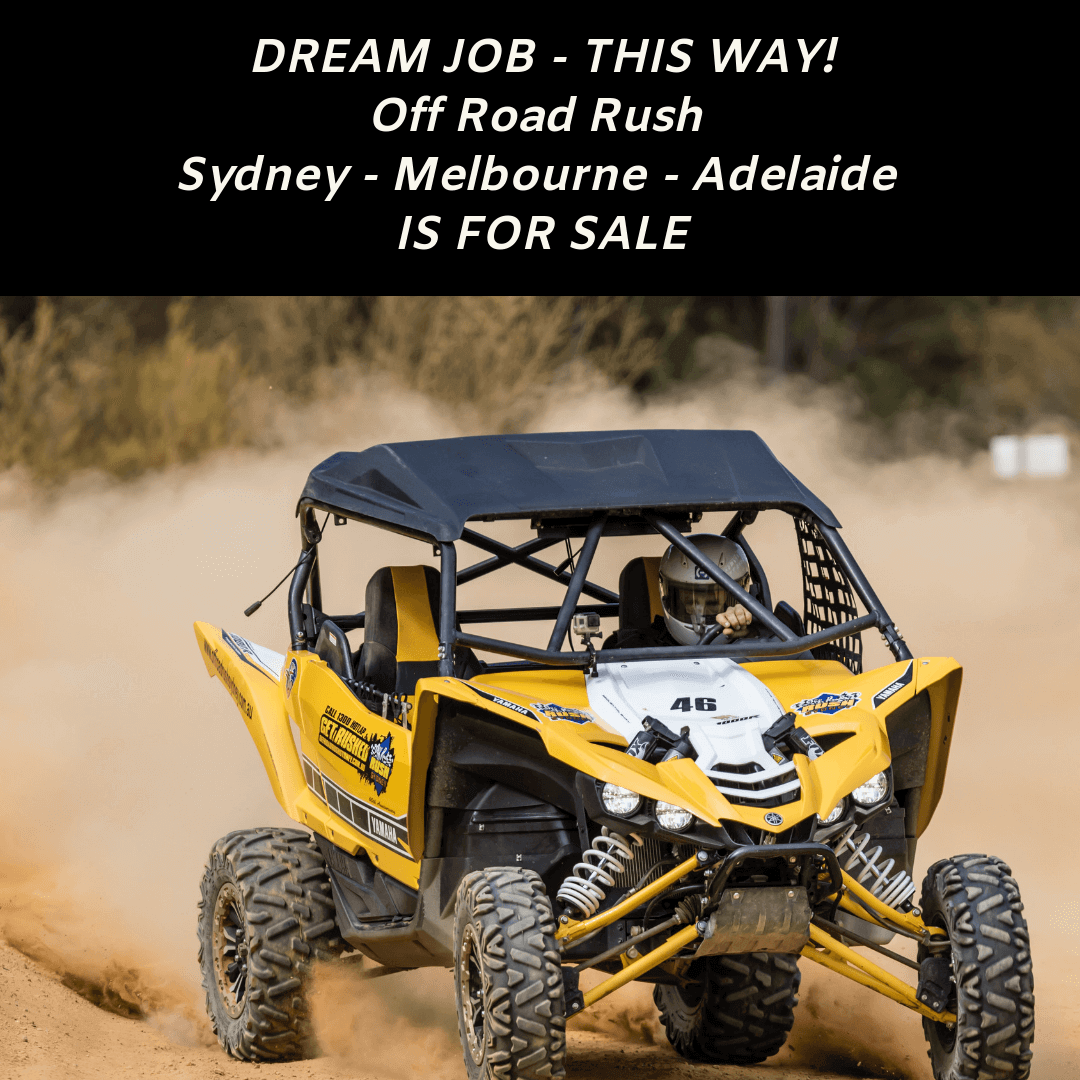 OFF ROAD RUSH AVAILABLE: SYDNEY / MELBOURNE / ADELAIDE