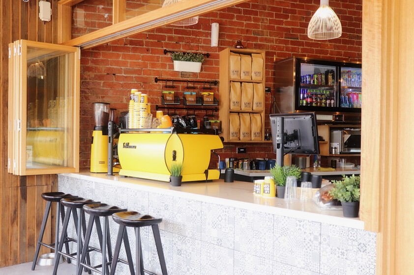 Cafe - No need to change a thing, just "Move In".