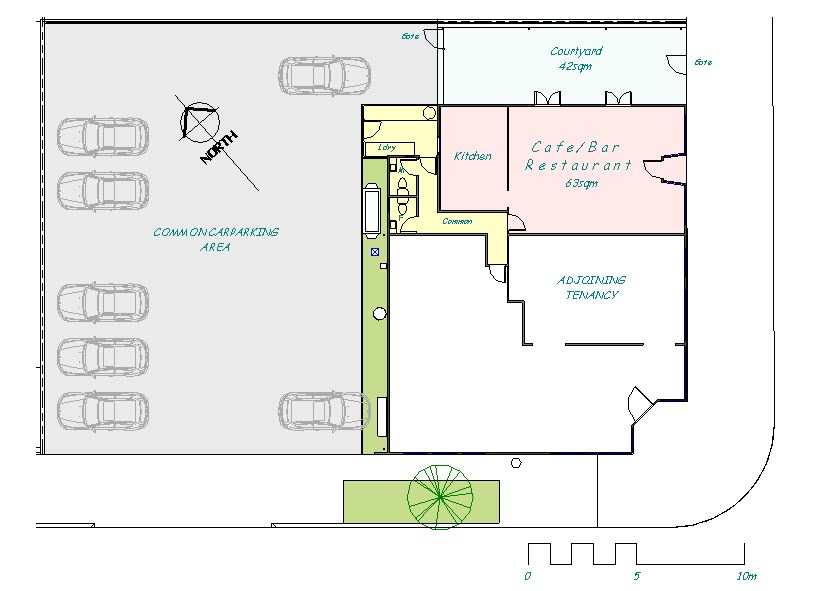 GREAT SPACE IN PRIME SPOT – IDEAL FOR CAFE / RESTAURANT/ GARDEN-CAFE OR SIMILAR floor plan