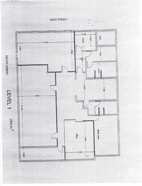 Rare Education College DA approved premises in Sydney CBD. floor plan