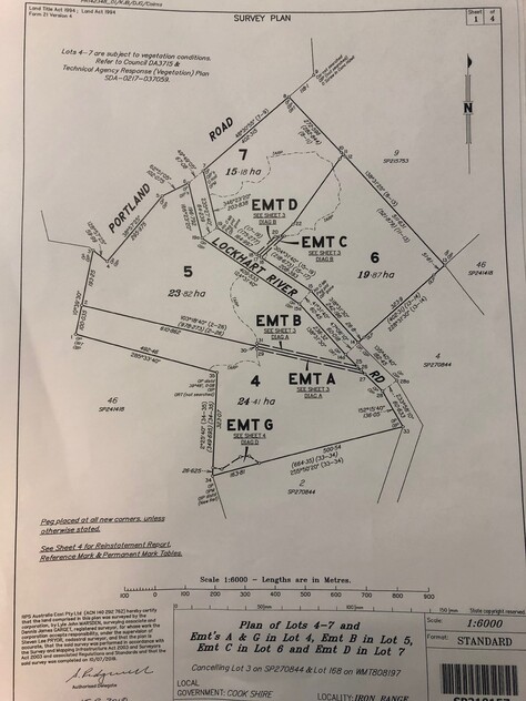 Rainforest Acreage FOR SALE. Newly Subdivided Only 10 BLOCKS (Now just 7 left). Last Freehold East Coast Blocks For Sale In North Queensland ! floor plan