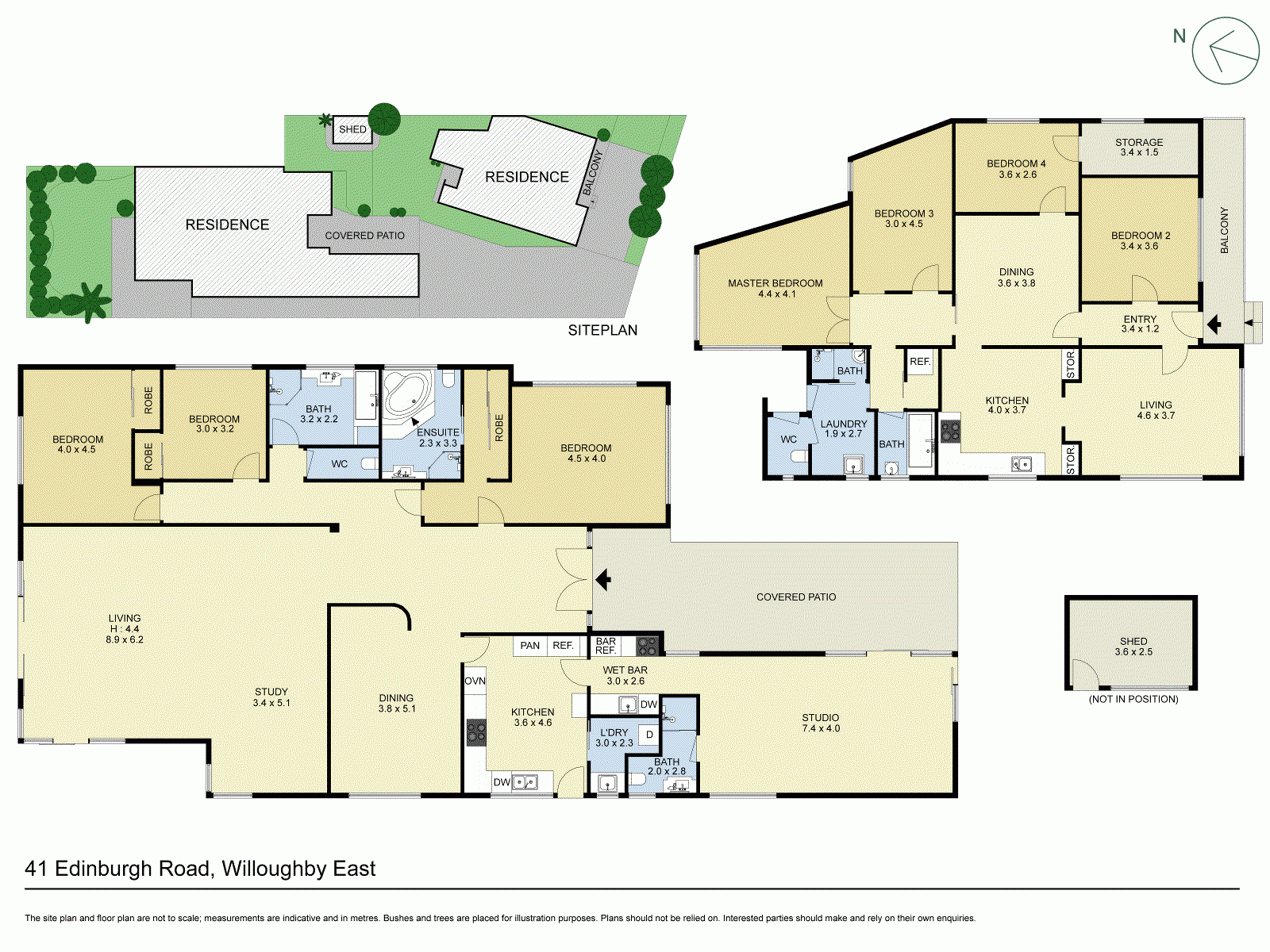 41a Edinburgh Road Willoughby East NSW 2068 House for Rent