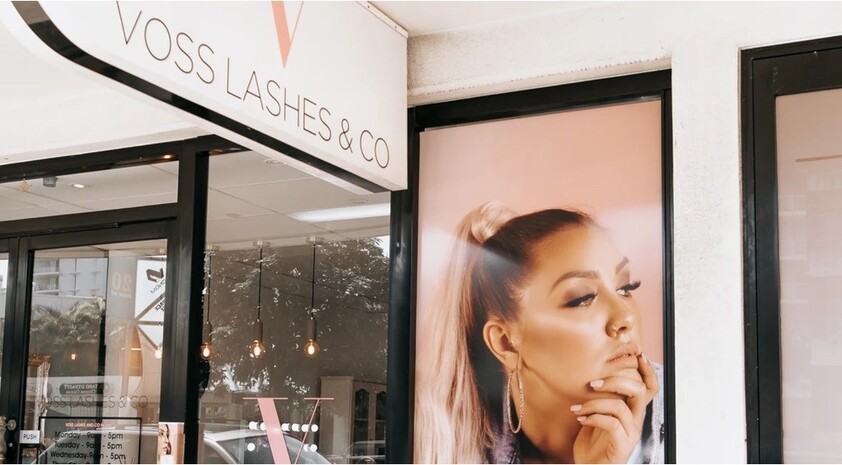 VOSS LASHES – SUCCESSFUL BUSINESS – LARGE CLIENTELE – REPEAT BUSINESS