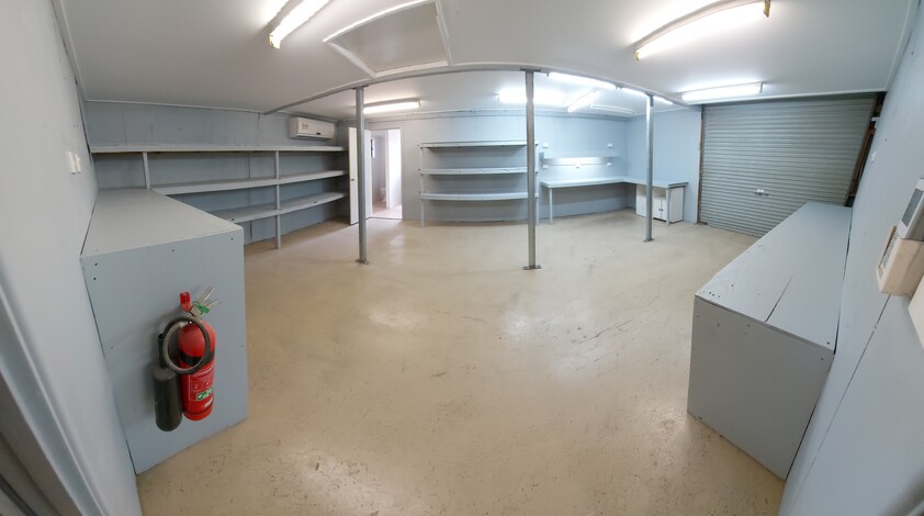 For sale/lease Retail, office, workshop and sheds.