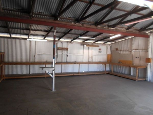 For sale/lease Retail, office, workshop and sheds.
