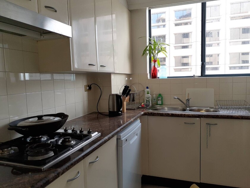 Spacious apartment with huge balcony with stunning view