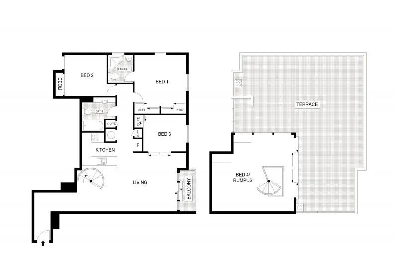 CROWN JEWEL OF HARBOUR VIEW APTS with 75sqm beautiful balcony over Marvel Stadium floor plan