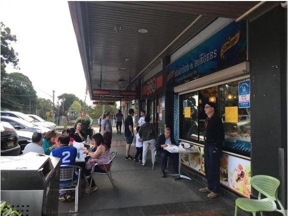 Busy Fish & Chip Shop – North Ryde – Good Value for Money
