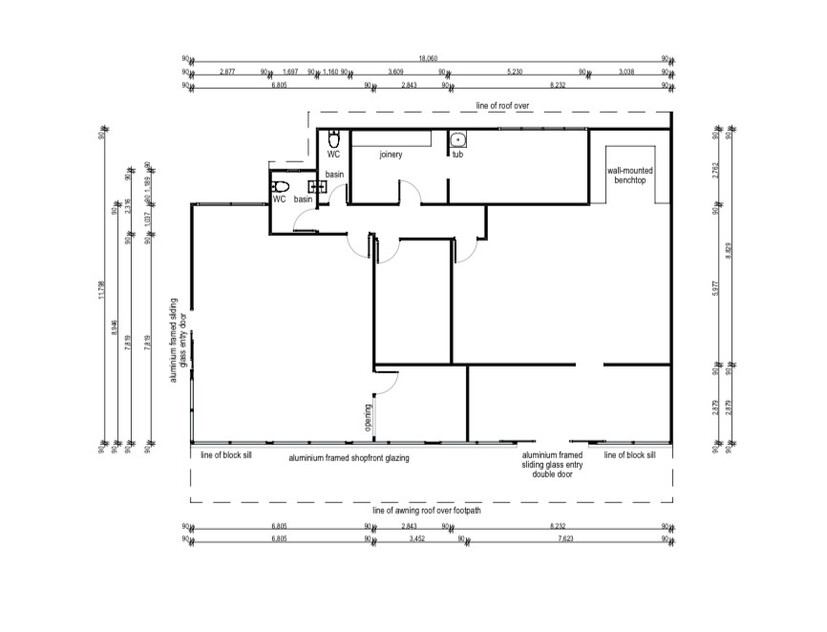 North Mackay Retail/Office and Workshop Space – Two Lettable Spaces floor plan