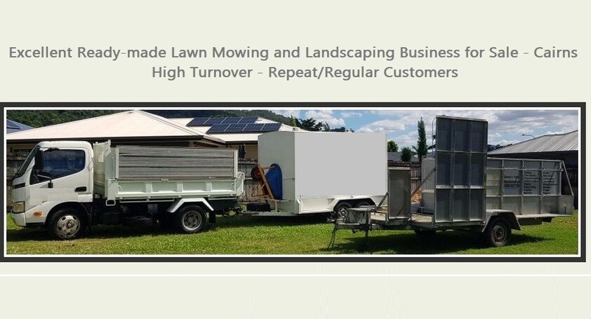 Profitable Lawn Mowing / Landscaping business in Cairns