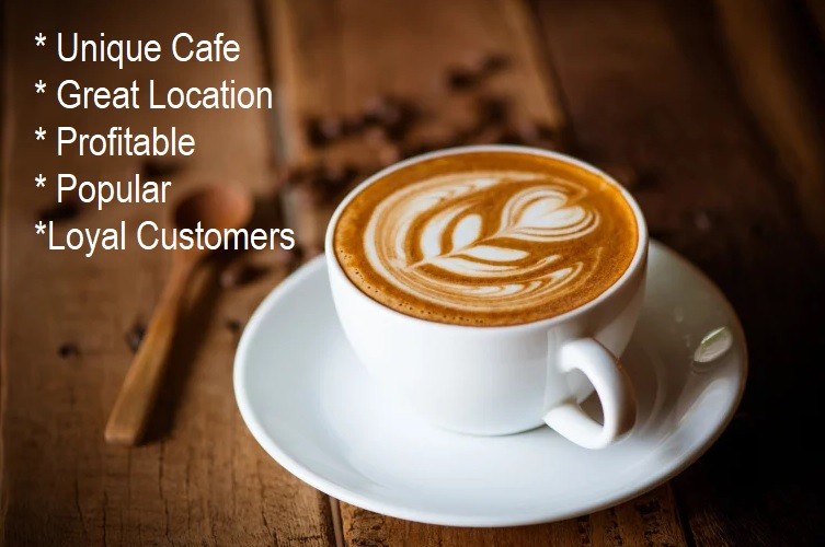 UNIQUE CAFE IN A GREAT LOCATION - EASY TO RUN & PROFITABLE