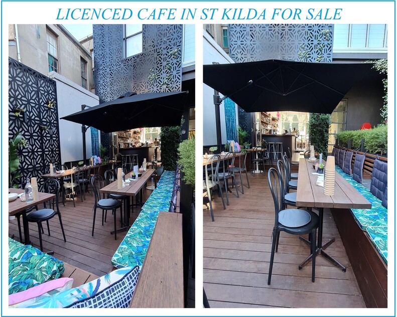 Licensed Cafe in St Kilda For Sale