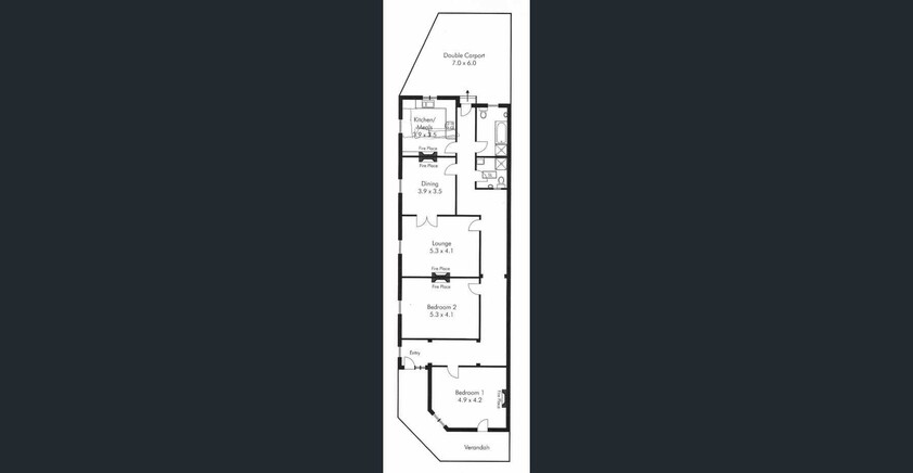 Attractive Queen Anne Villa North Adelaide floor plan