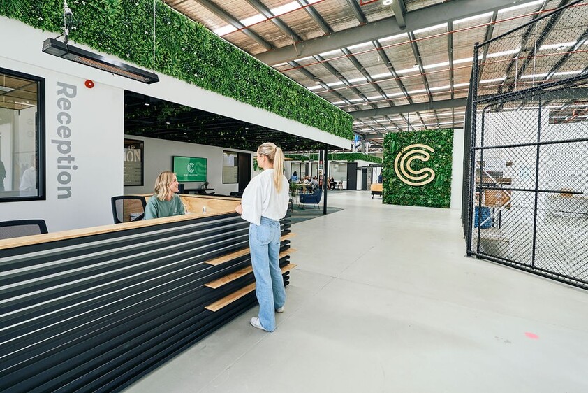 Individually secure warehouse units & private offices with thriving commuity!
