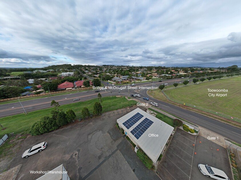 Prime Location 2500sq m Workshop/Warehouse + Office/Showroom + loads of off street parking and storage space