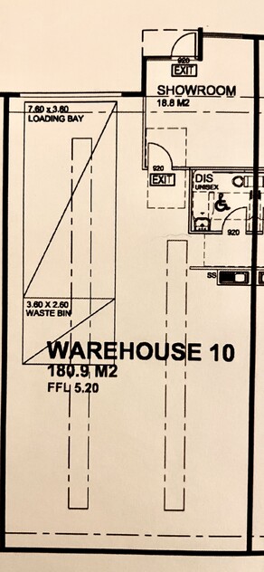 For Lease $20,000 p.a. + GST + outgoing floor plan