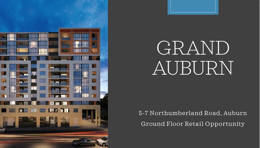 EXCITING NEW RETAIL TENANCIES (300 SQM AND 500 SQM)