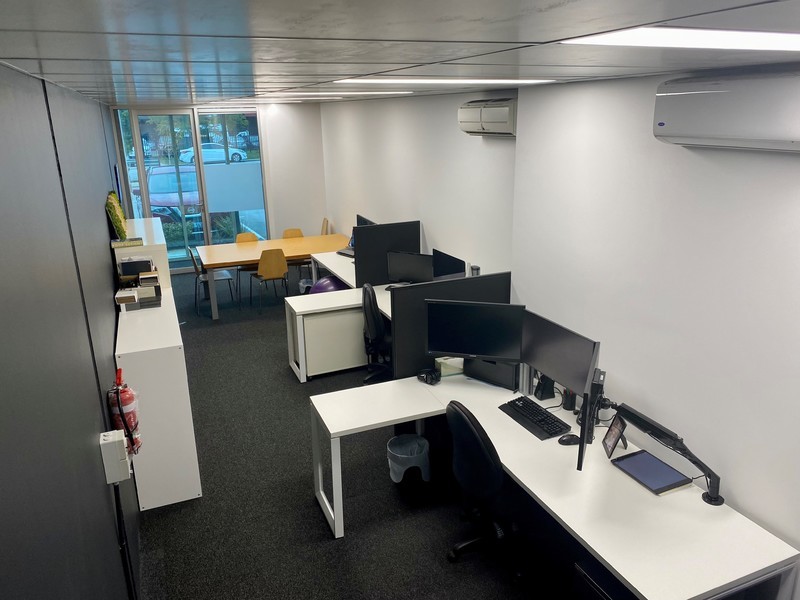Contemporary open plan office